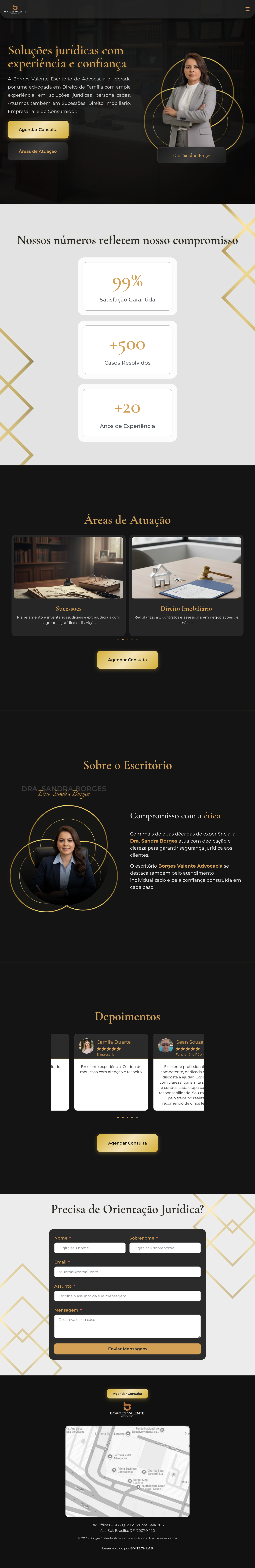 Dra. Sandra Borges - Advogada