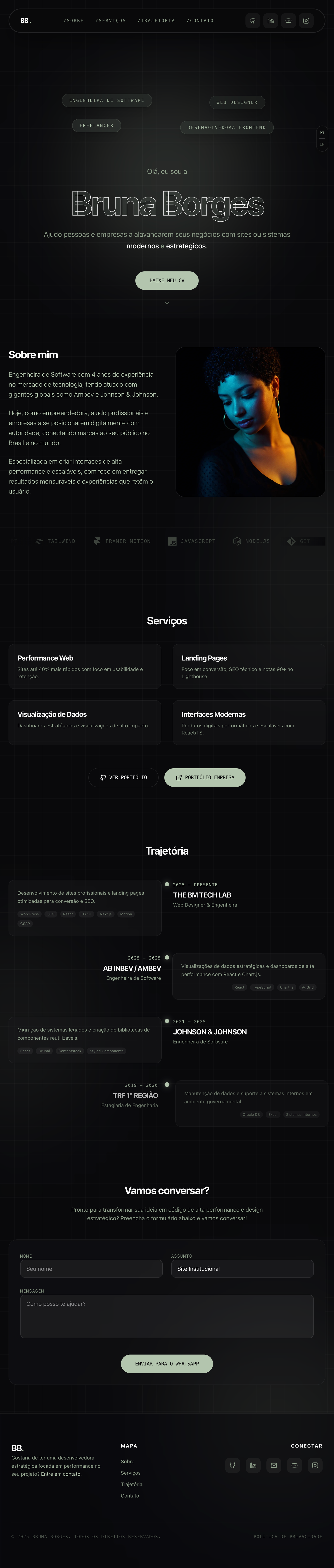 Bruna Borges - Desenvolvedora